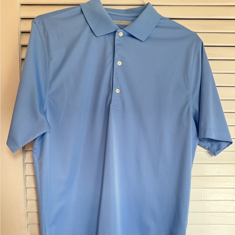 Greg Norman Light Blue Men’s Polo Shirt